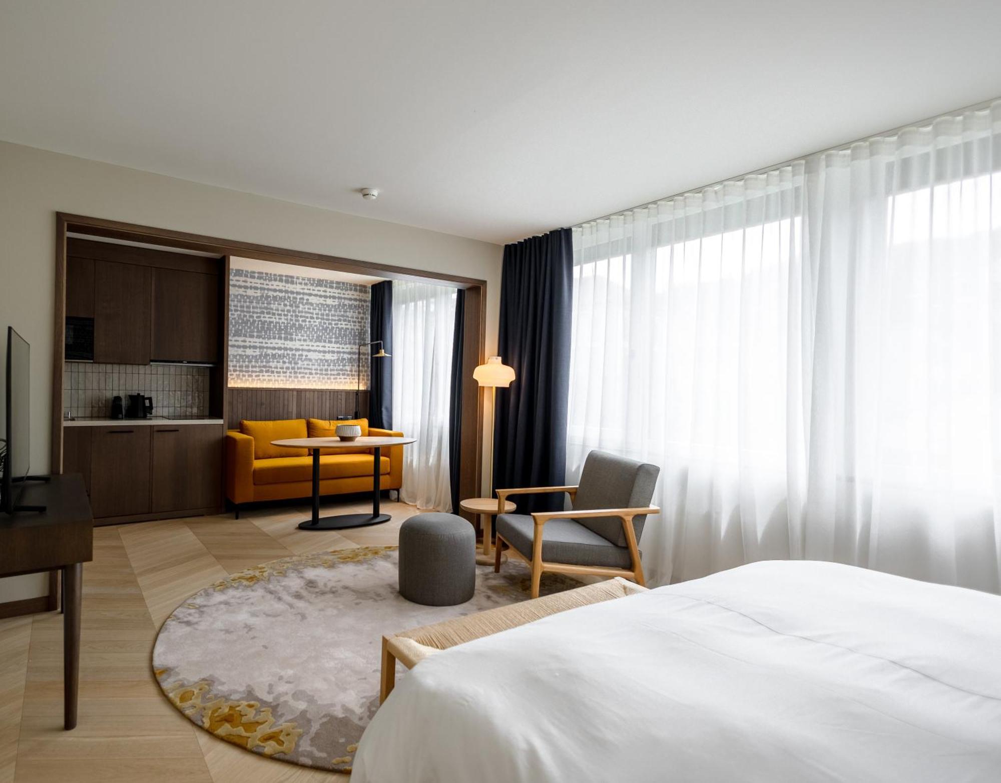 The Yarn Hotel Horgen Bagian luar foto