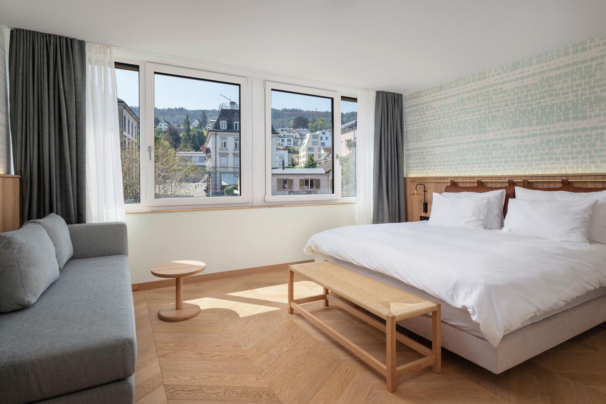 The Yarn Hotel Horgen Bagian luar foto