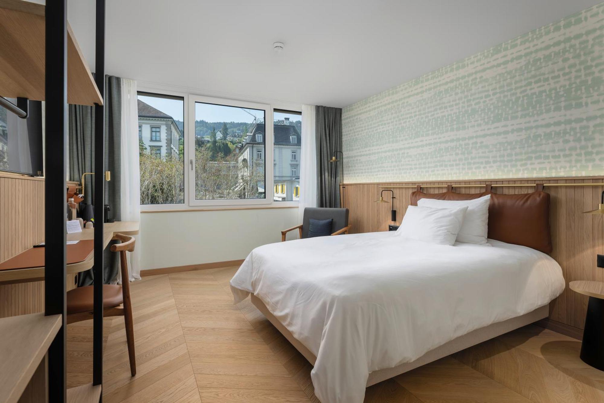 The Yarn Hotel Horgen Bagian luar foto