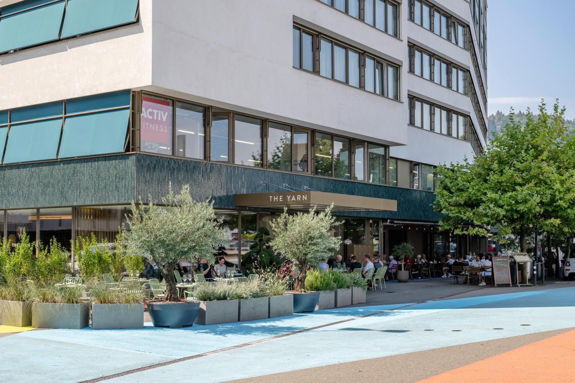 The Yarn Hotel Horgen Bagian luar foto